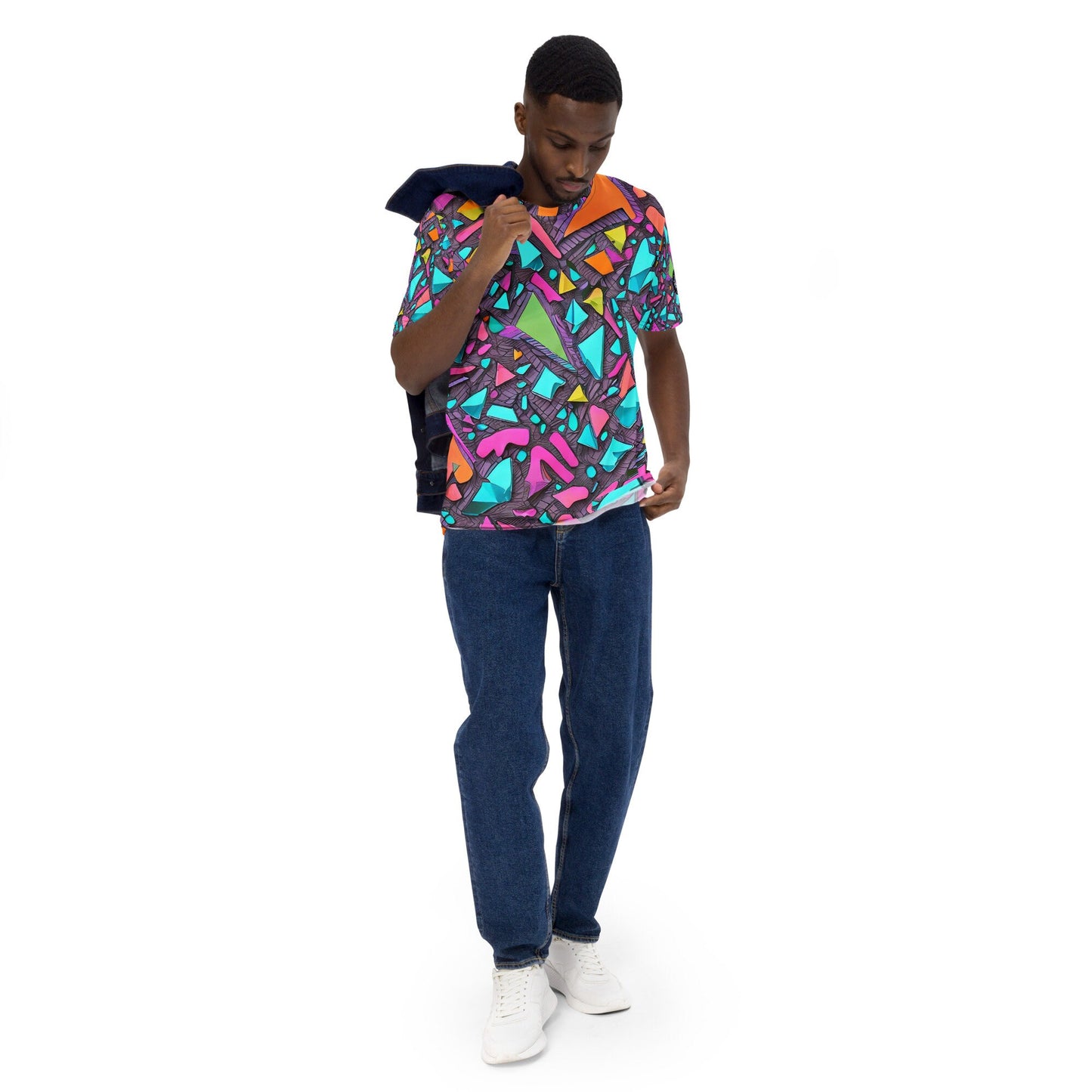 Funky Tiger® Men's Gem Shards T-shirt