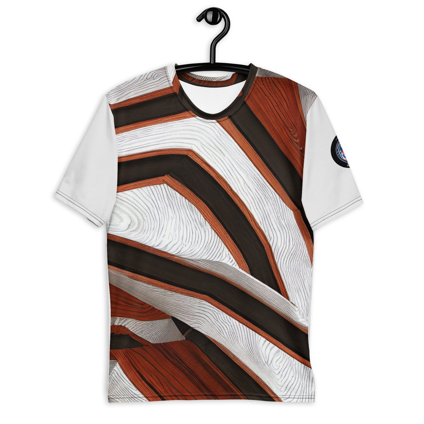 Funky Tiger® Men's Tree Line Premium Polyester T-shirt Men's T-shirt