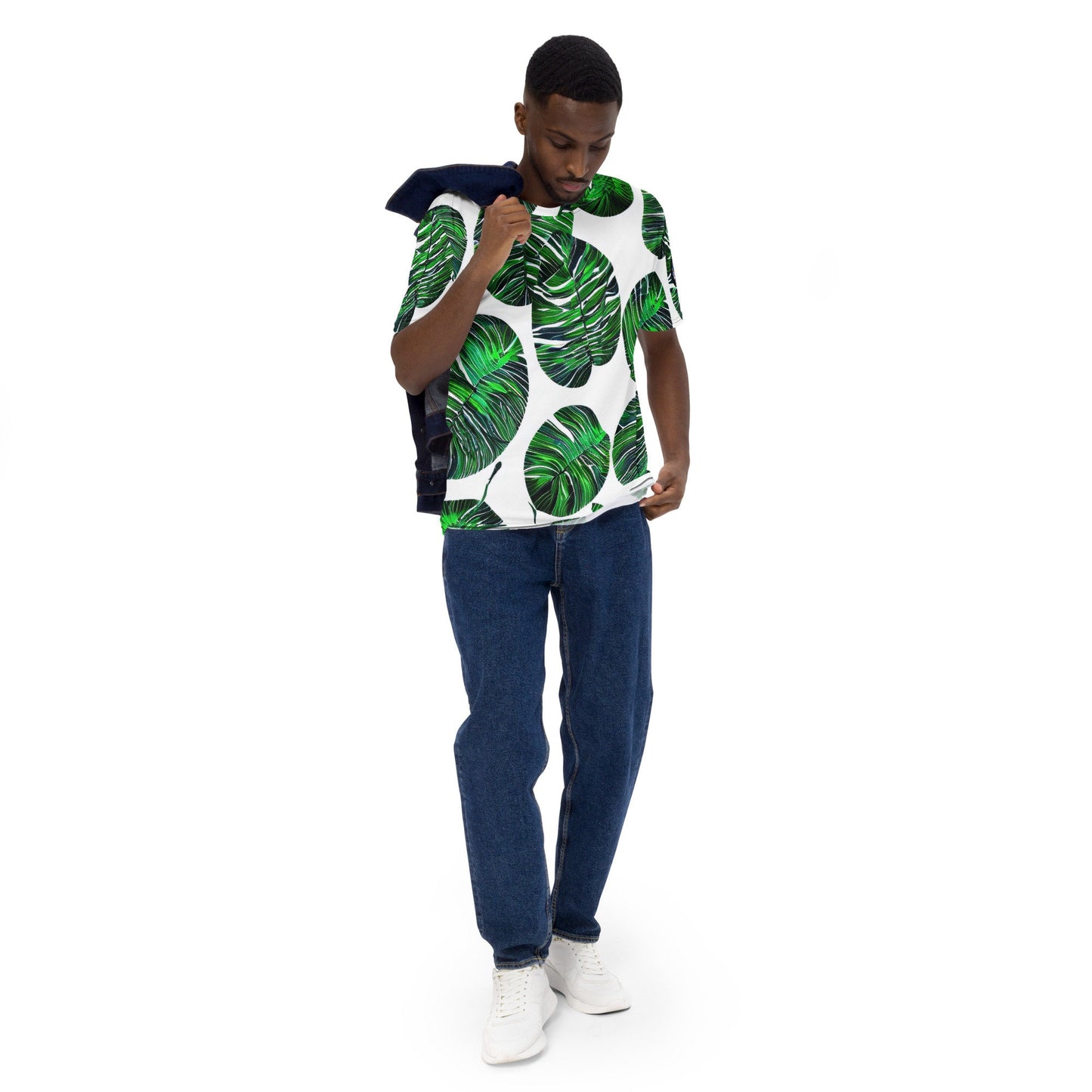 Funky Tiger® Men's Hawaii Floater Premium Polyester T-shirt