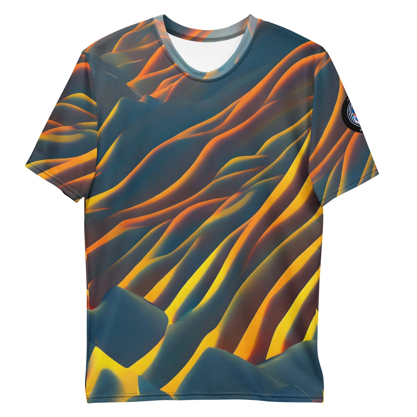 Funky Tiger® Summit Flame Premium Polyester T-shirt