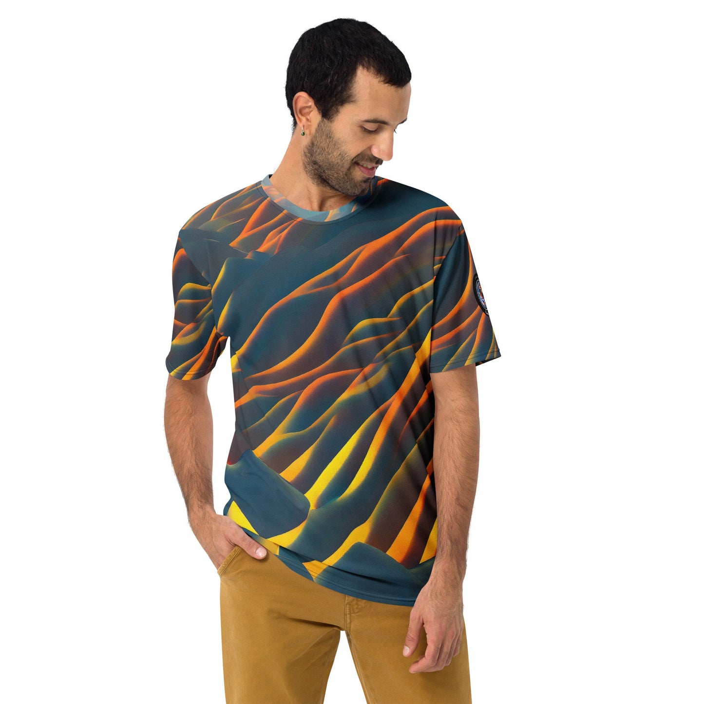 Funky Tiger® Summit Flame Premium Polyester T-shirt