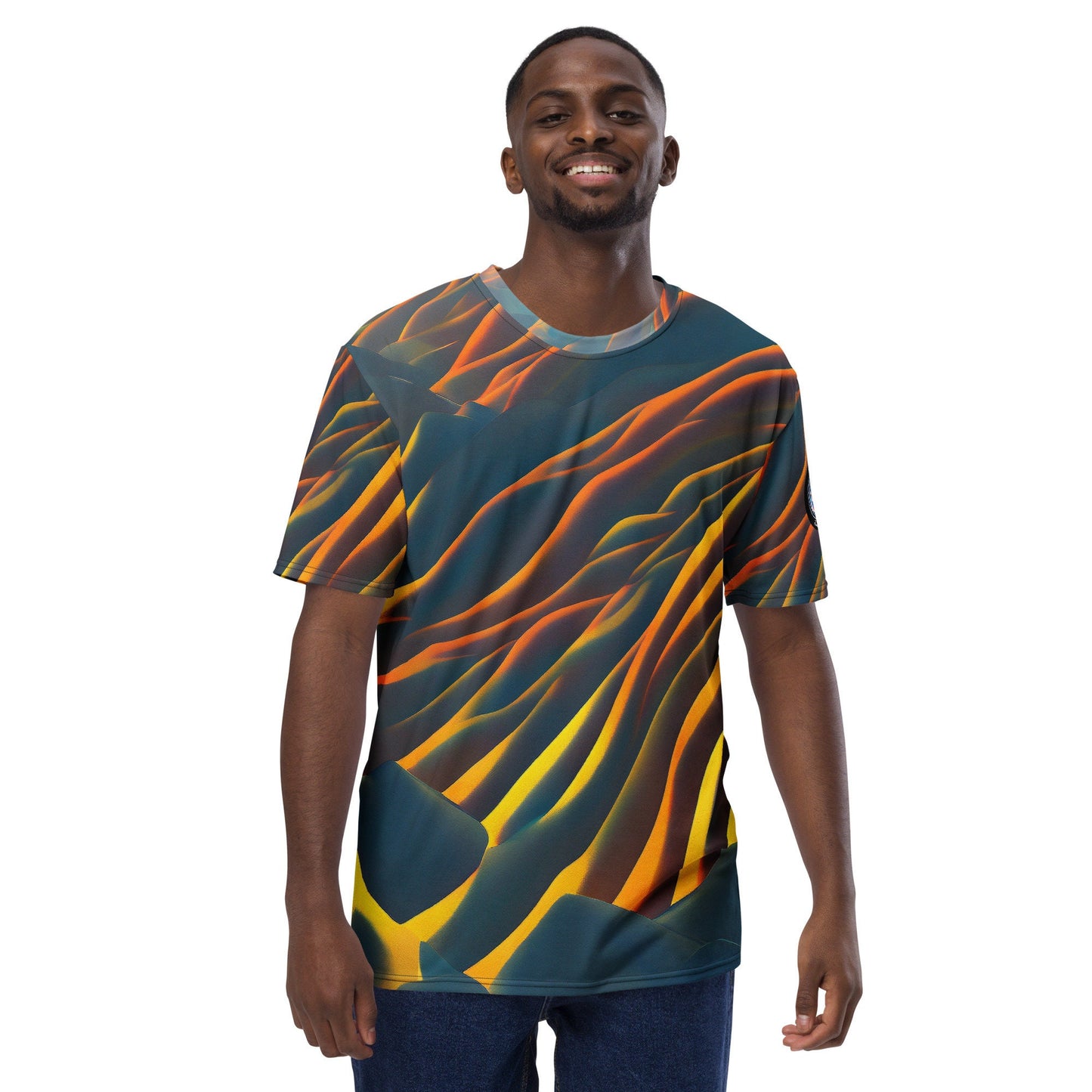 Funky Tiger® Summit Flame Premium Polyester T-shirt