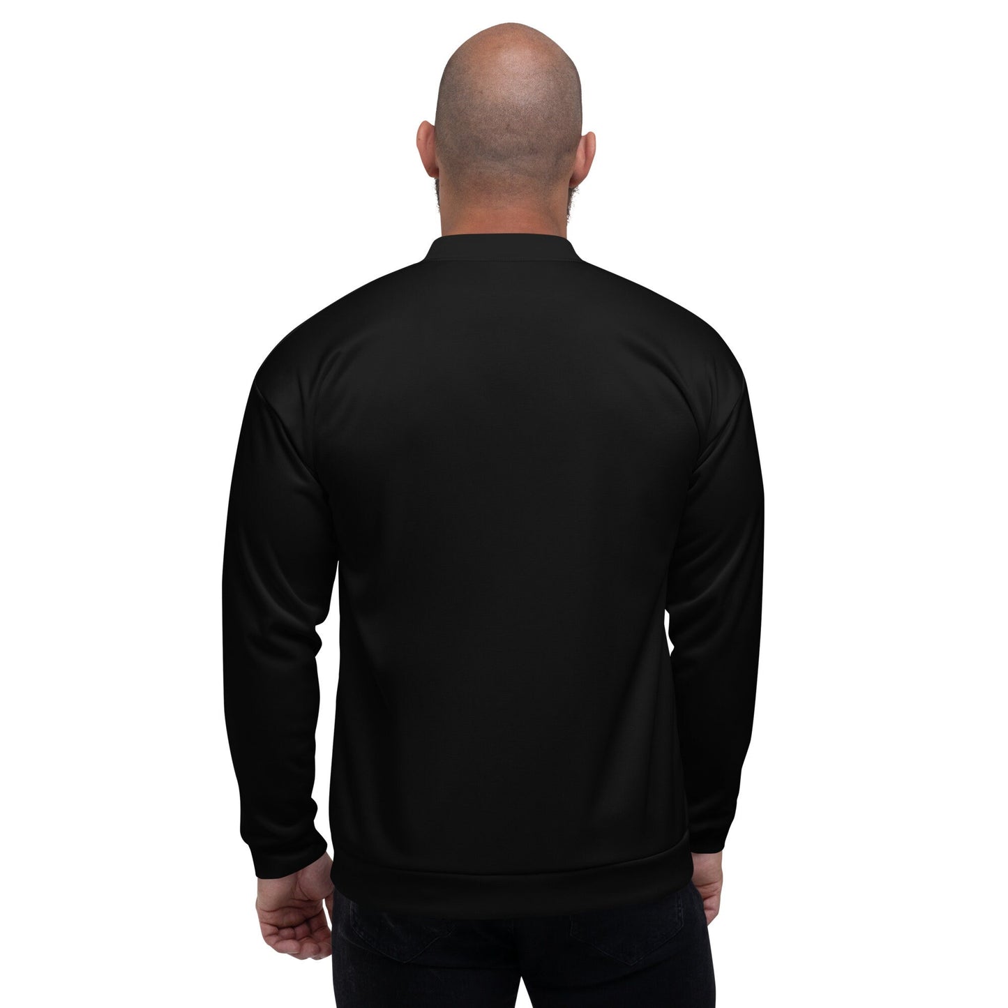 Funky Tiger® Men's Geometric Style Bomber Jacket