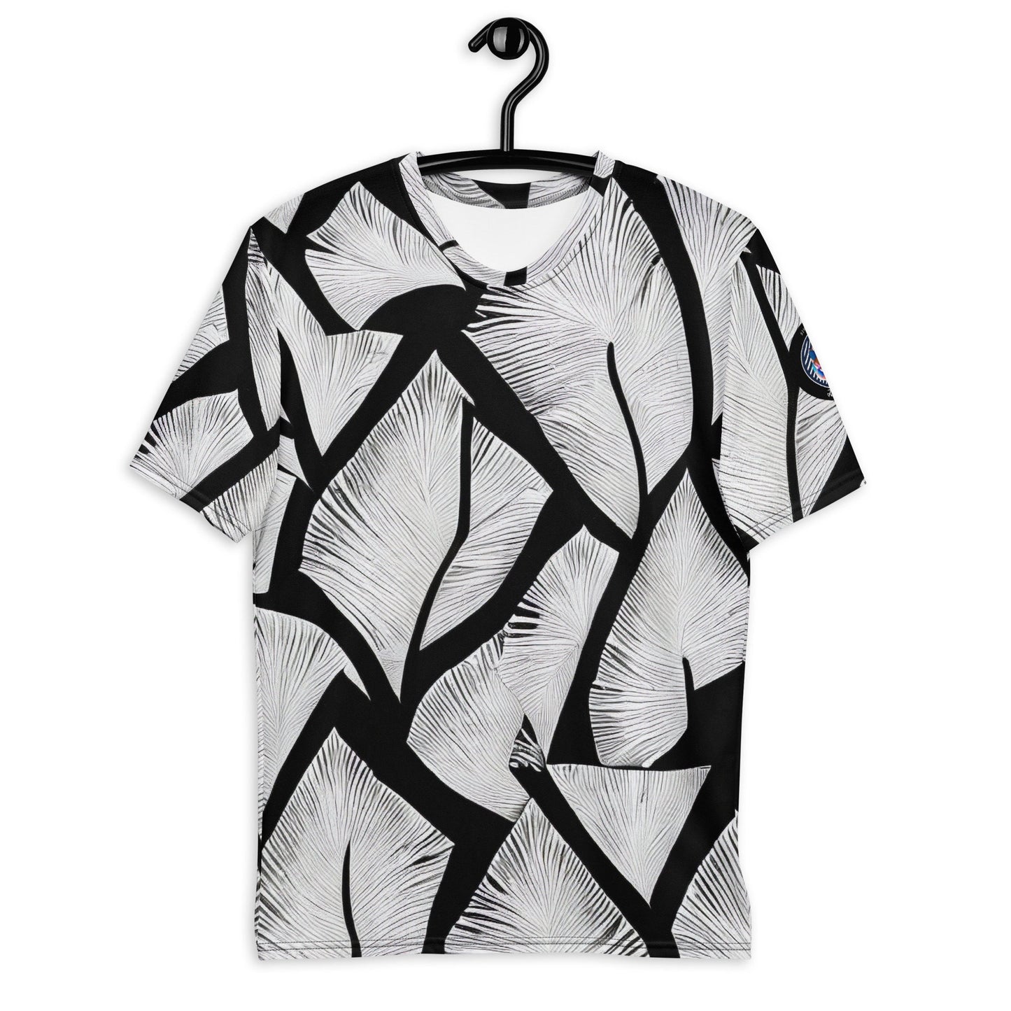 Funky Tiger® Men's Hawaii Beige Premium Polyester T-shirt