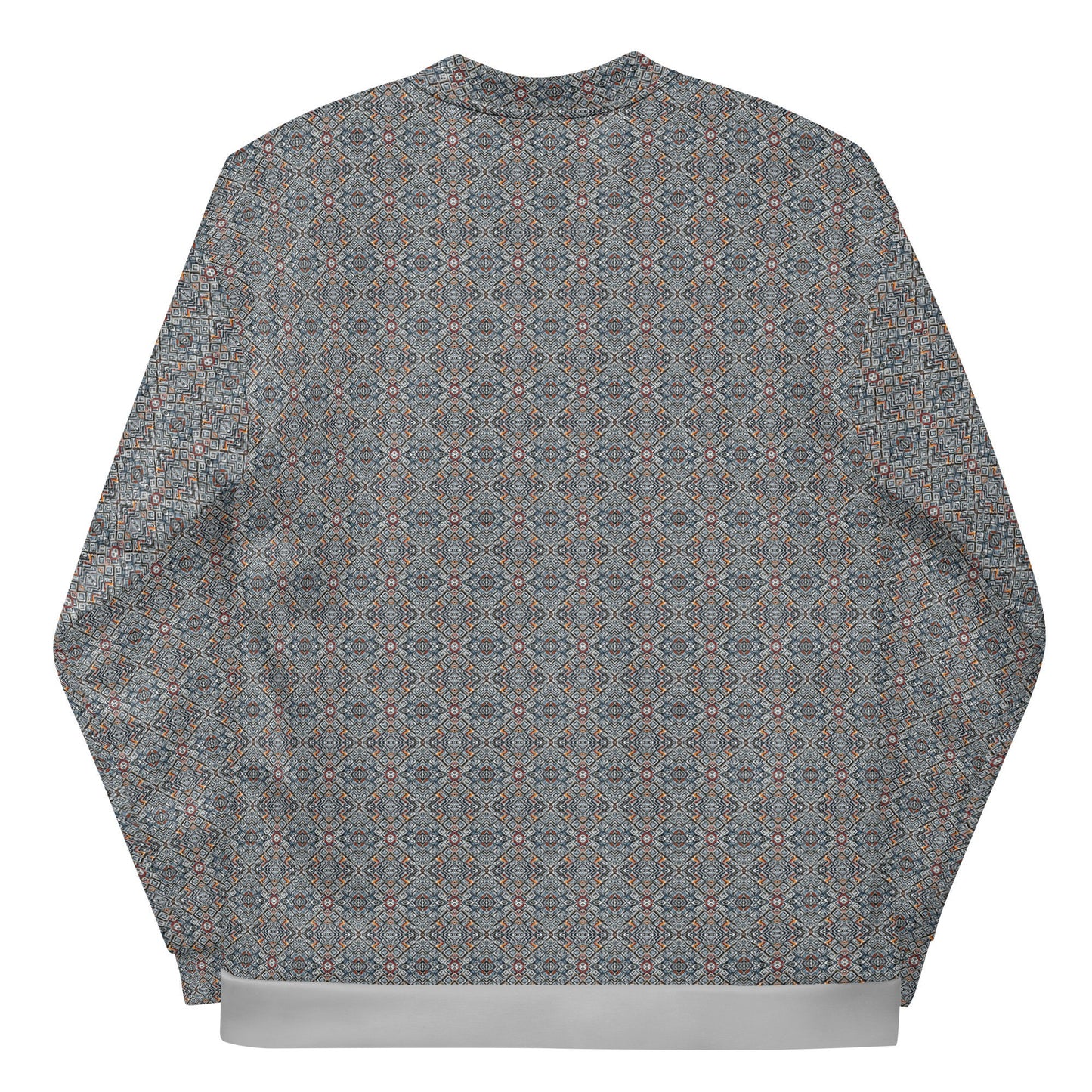 Funky Tiger® Mens Monogram Premium Bomber Jacket - Argentine