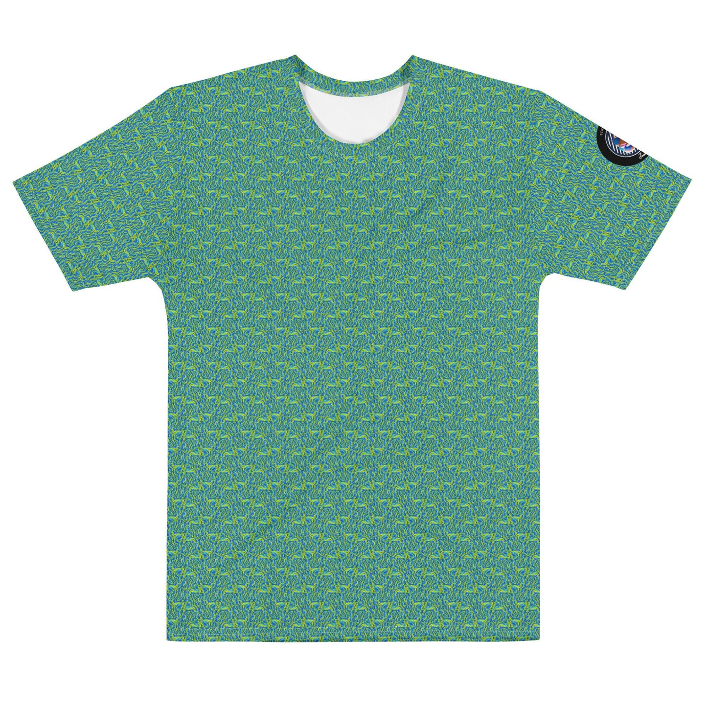 Funky Tiger® Men's Tidal Green Premium T-Shirt