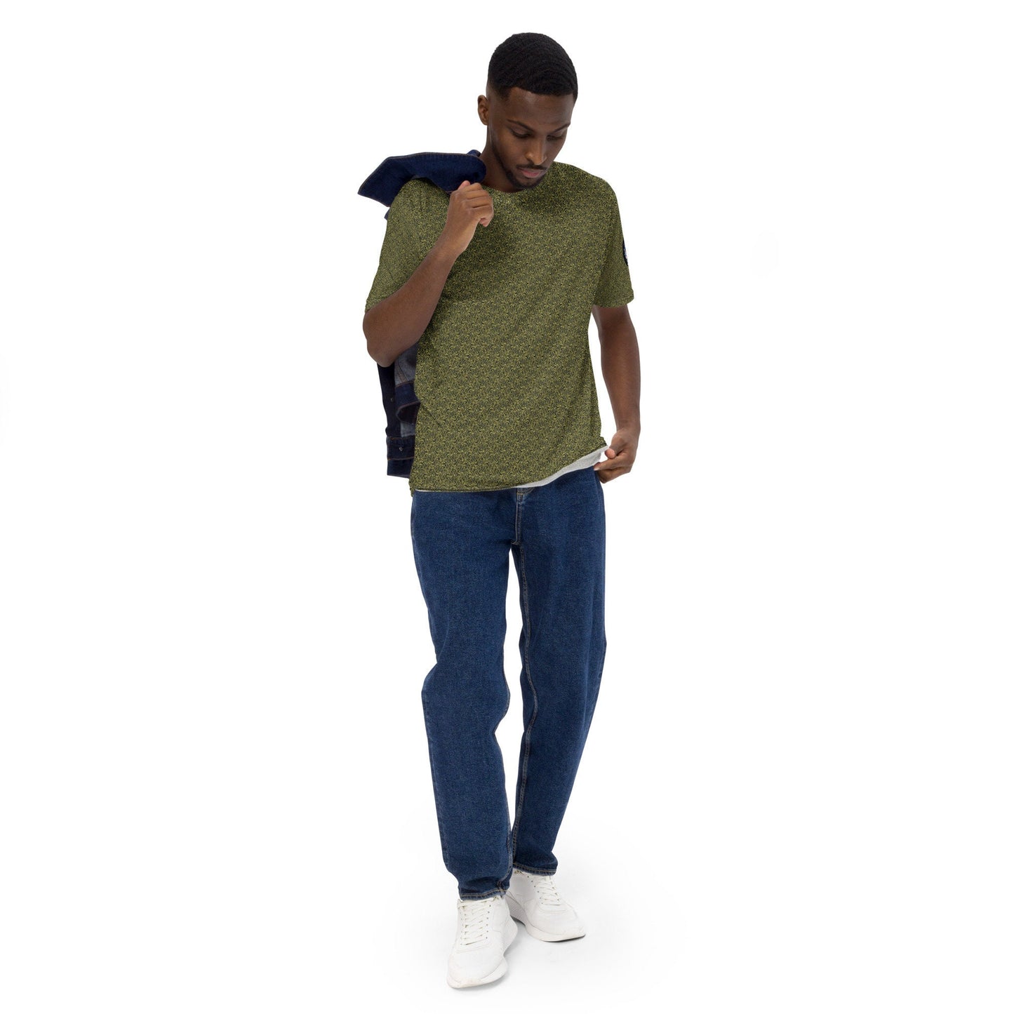 Funky Tiger® Men's Golden Dynamic Premium T-Shirt