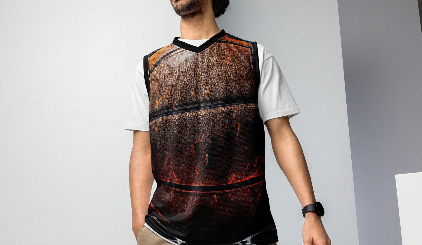 Funky Tiger® Men's Baller Basketball Jersey