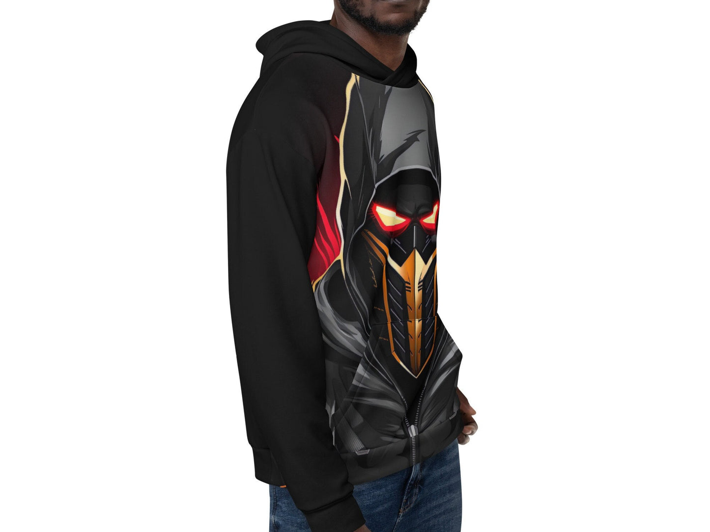 Funky Tiger® Shadow Gamer's Hoodie,Fall