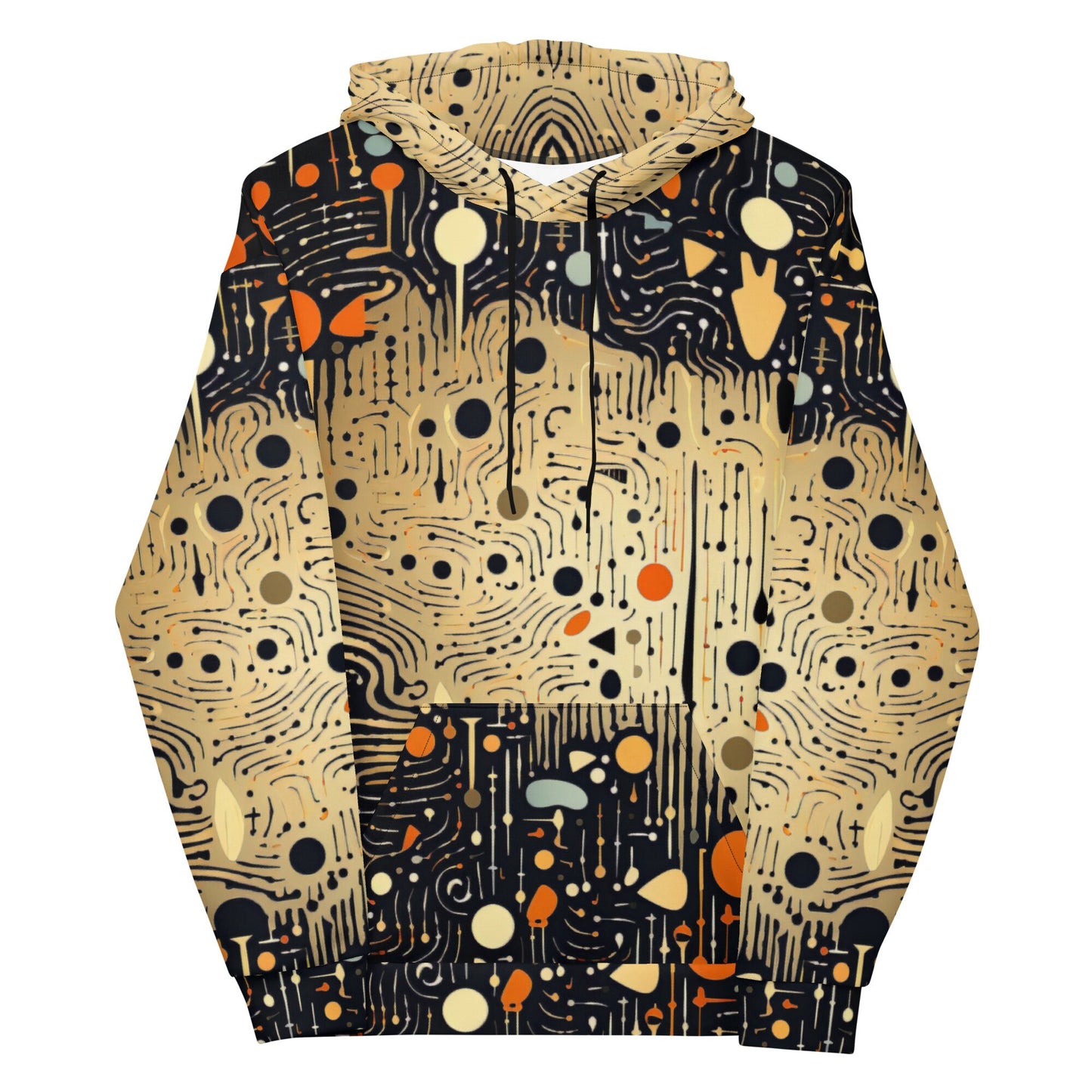 Funky Tiger® AstroLinx II Hoodie, Cool Hoodie for Events, Parties, Gaming , Every Occasion,Fall