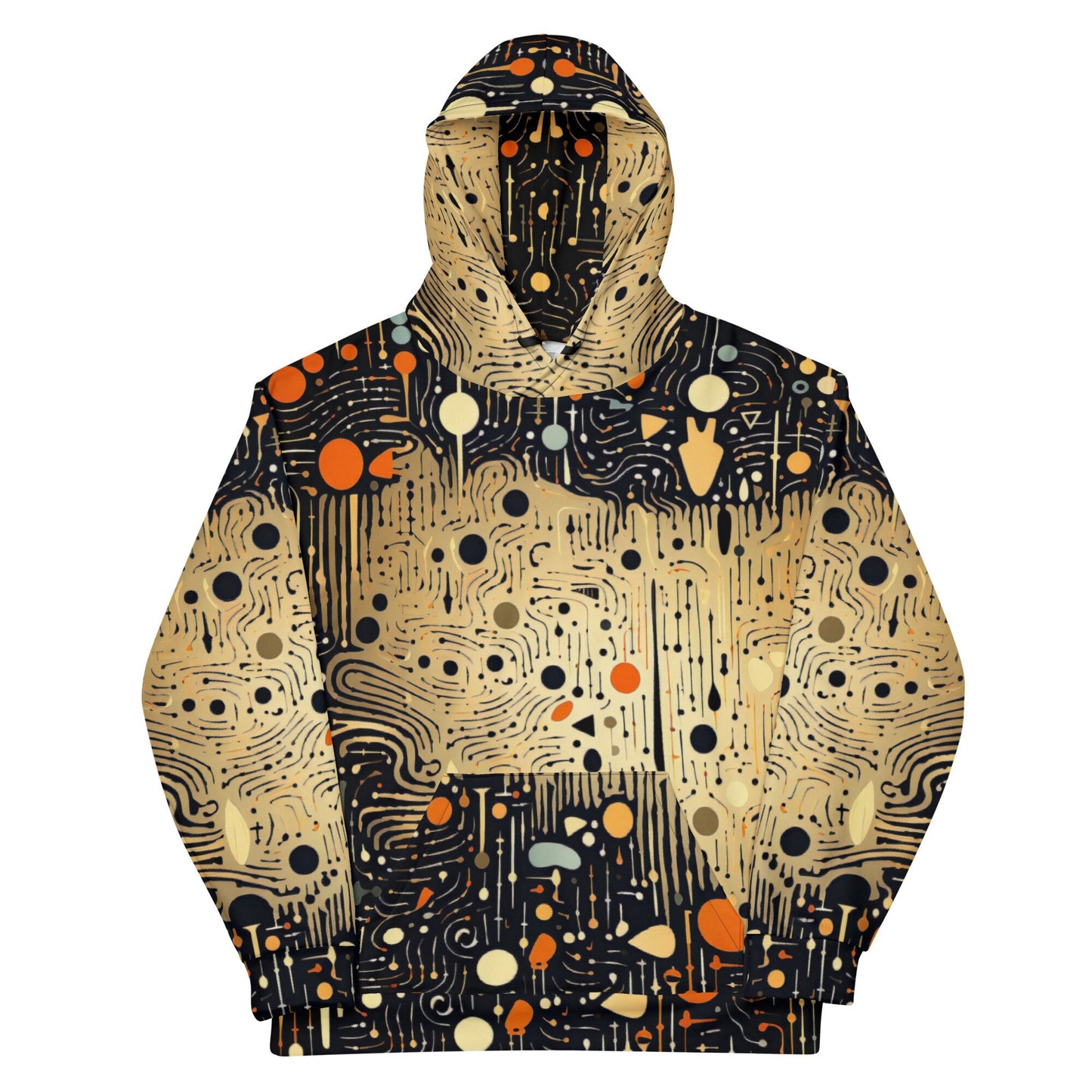 Funky Tiger® AstroLinx II Hoodie, Cool Hoodie for Events, Parties, Gaming , Every Occasion,Fall