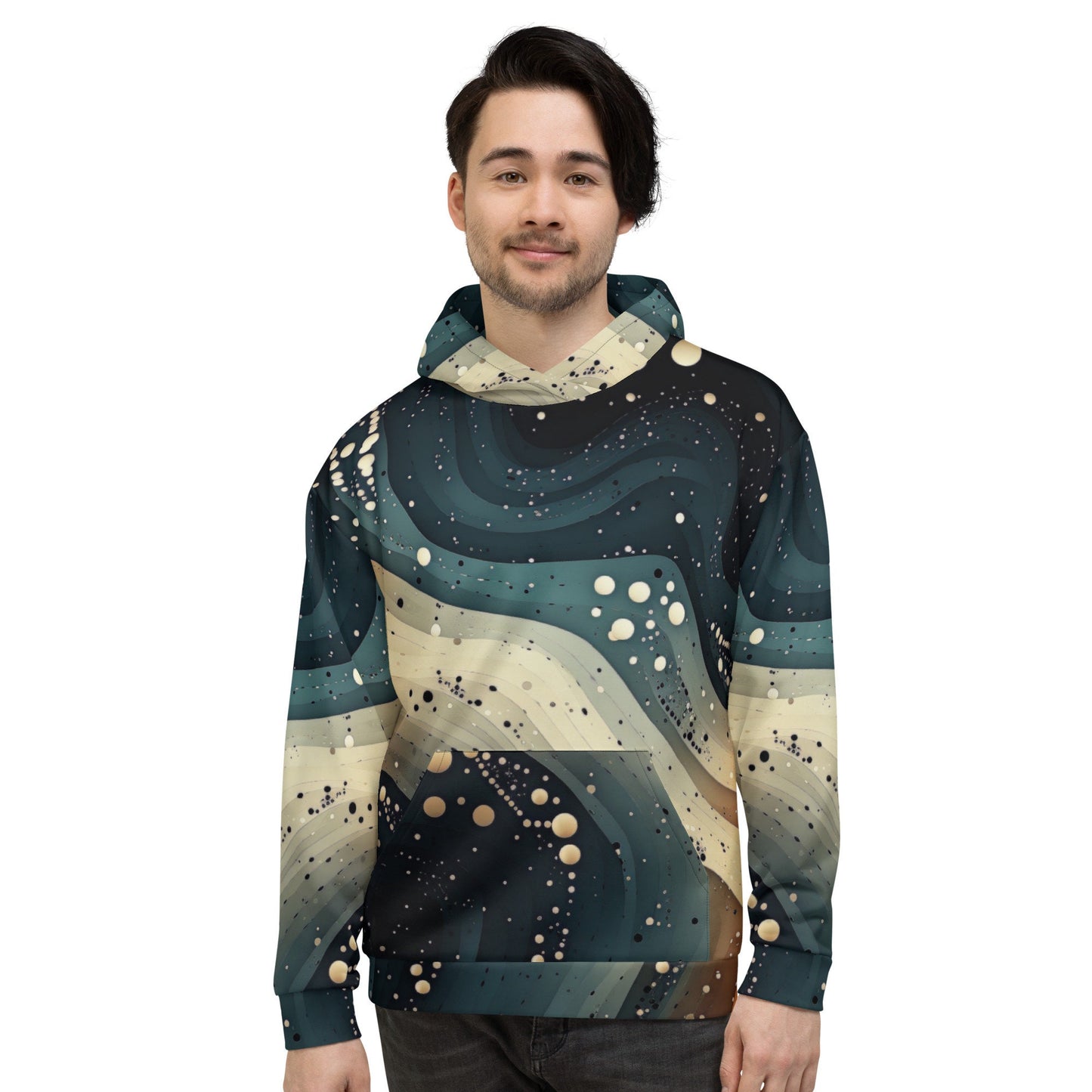 Funky Tiger® Harmonic Tide II Hoodie - Cool Hoodie for Gamers, Athletes and Everyone,Fall