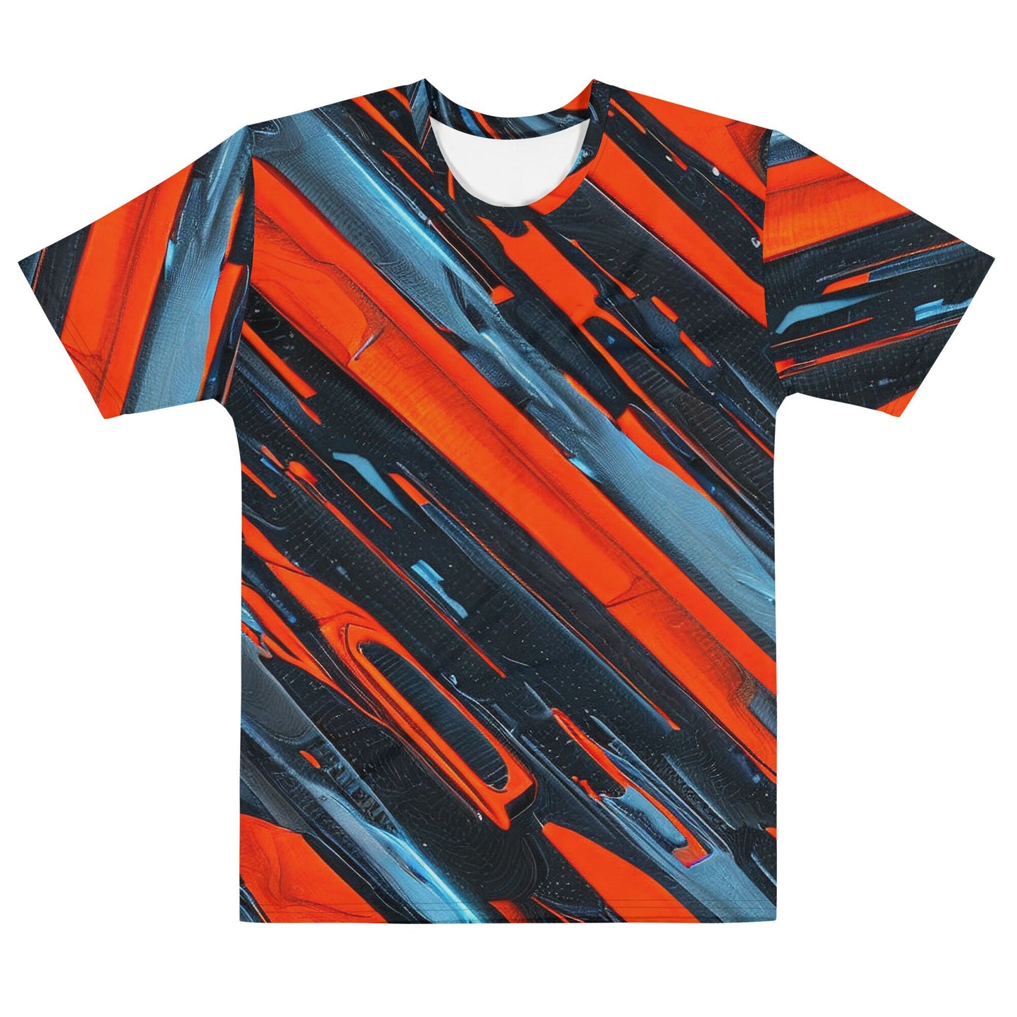 Funky Tiger® Men's Sleek Fiber Racing Premium T-shirt