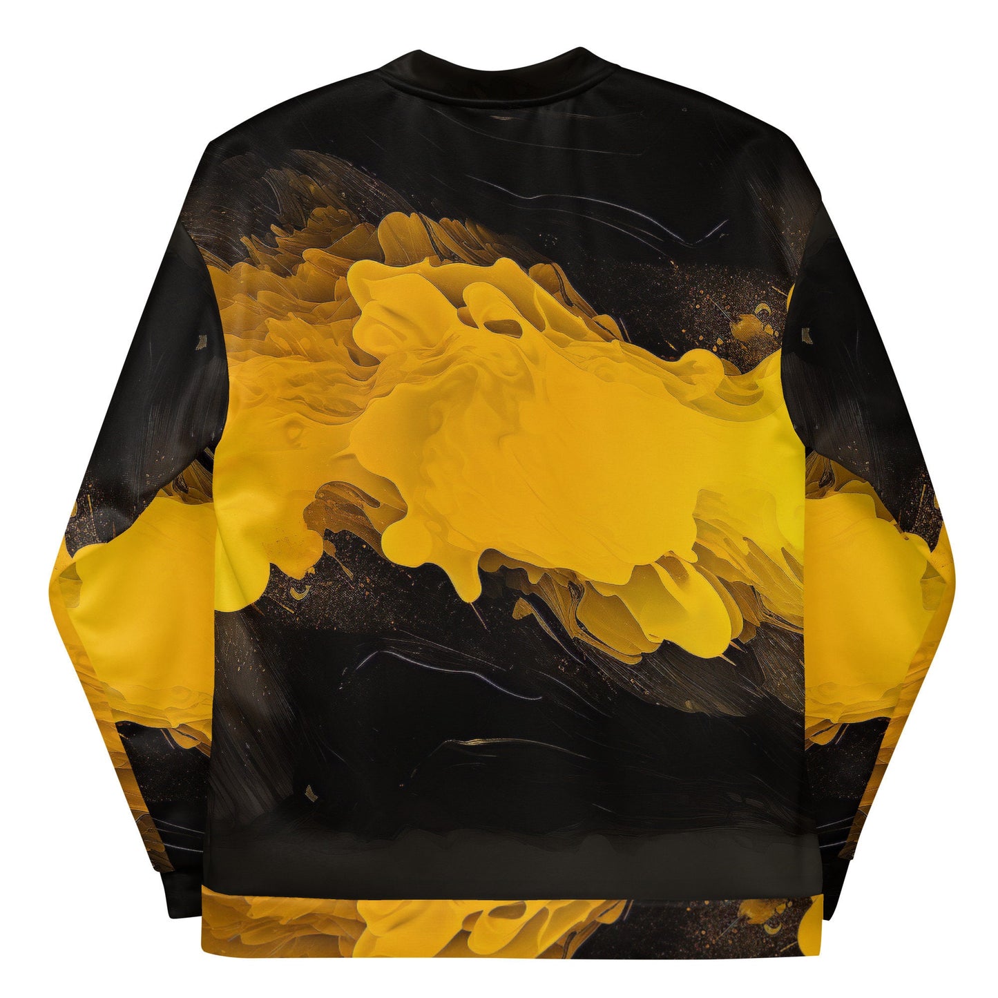 Funky Tiger® Urban Jungle Yellow Fusion Bomber Jacket