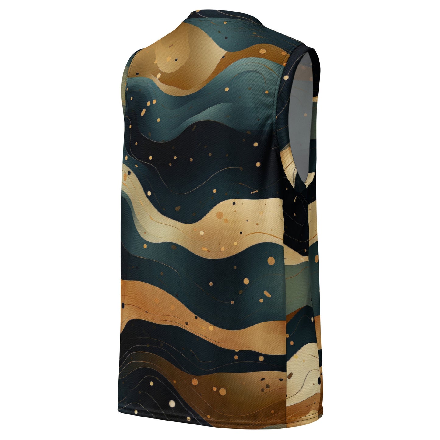 Funky Tiger® Night Wave Basketball Jersey