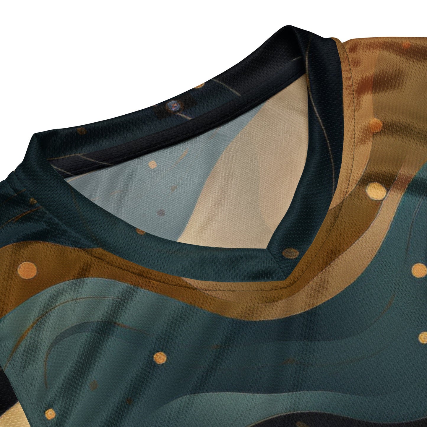 Funky Tiger® Night Wave Basketball Jersey