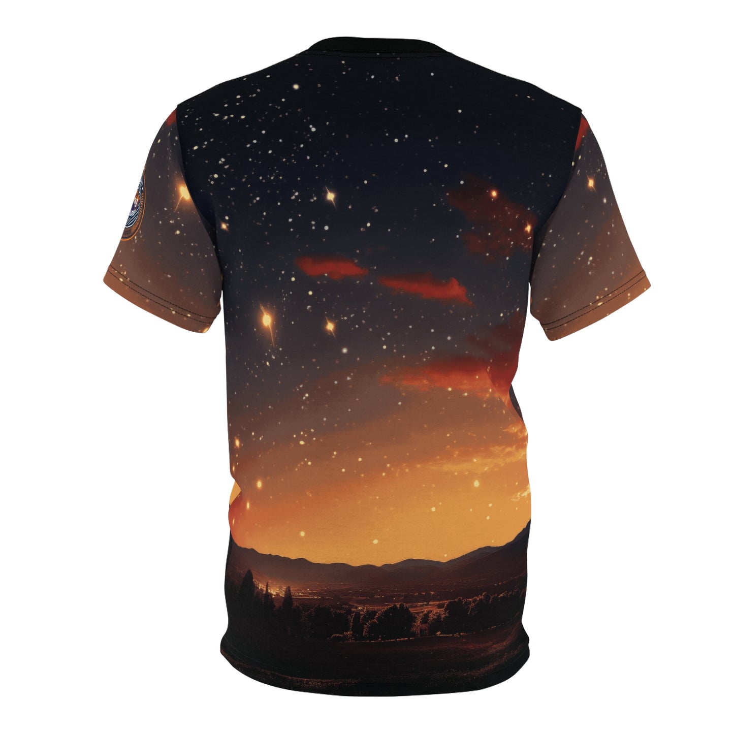 Funky Tiger® Gold Shooting Stars T-Shirt