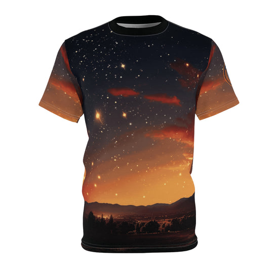 Funky Tiger® Gold Shooting Stars T-Shirt