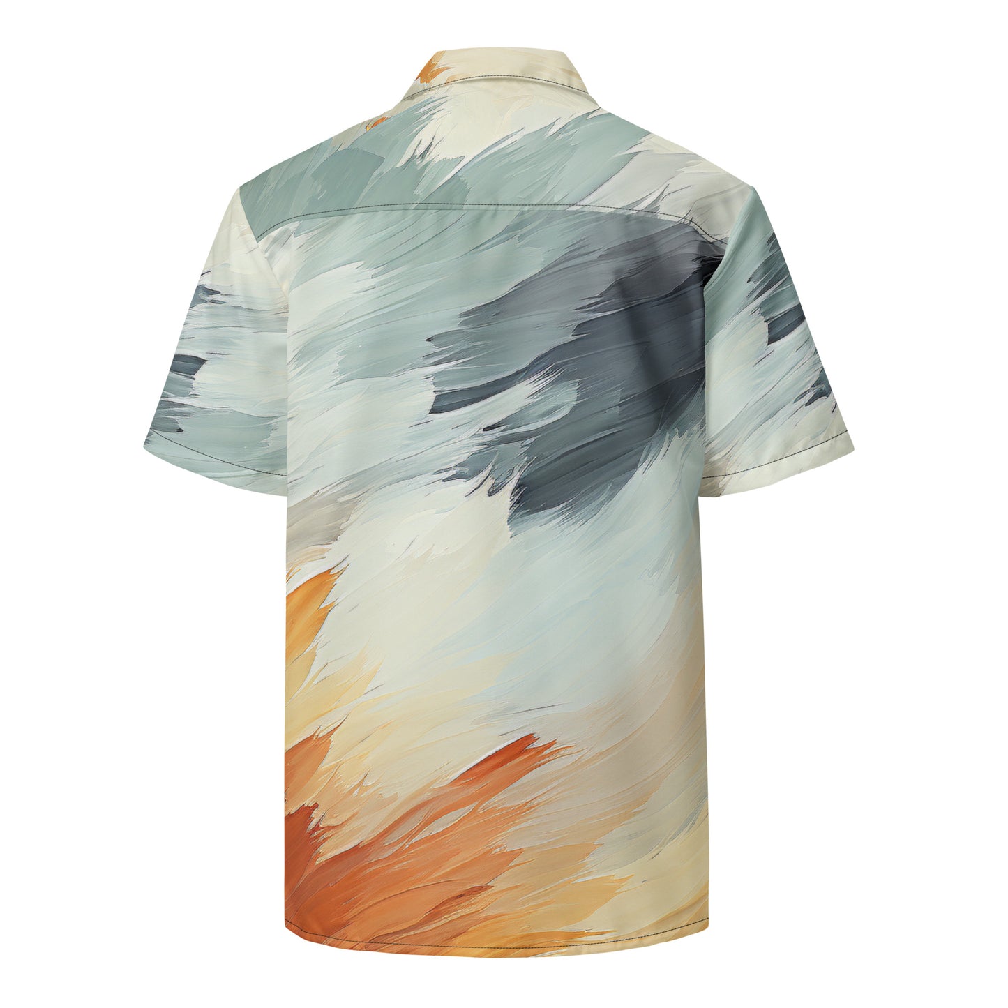 Funky Tiger® Brush Summer Shirt: Bold Style Meets Breezy Comfort