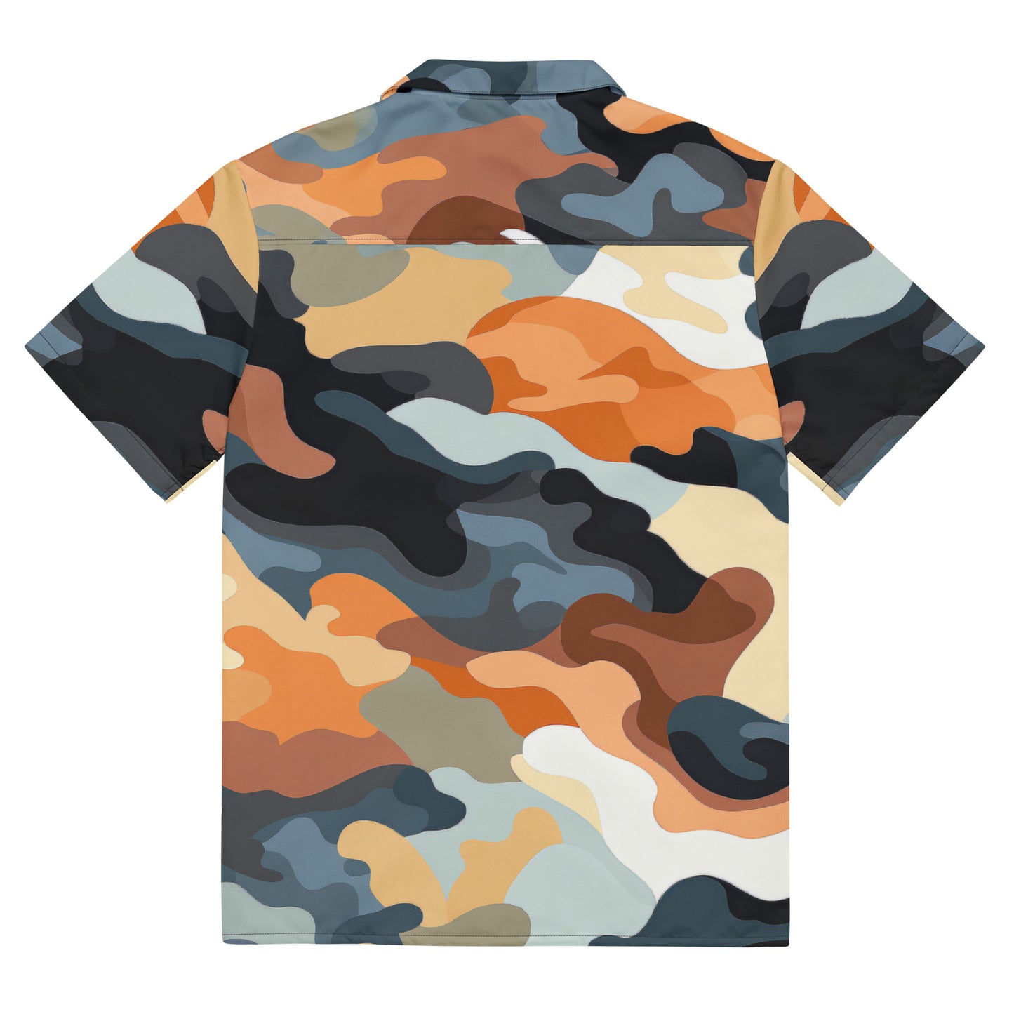 Funky Tiger® Camo Summer Shirt: Blaze Your Trail in Style