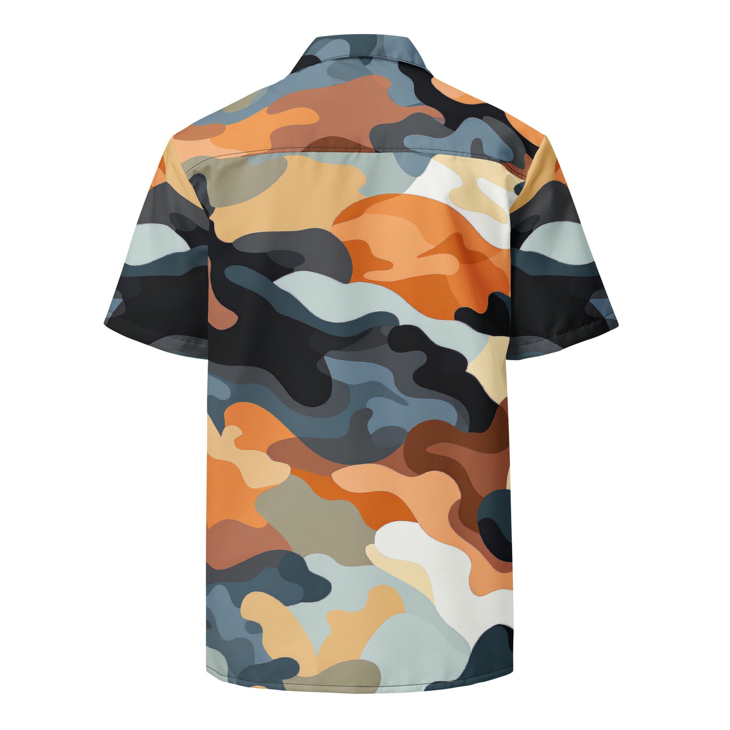 Funky Tiger® Camo Summer Shirt: Blaze Your Trail in Style