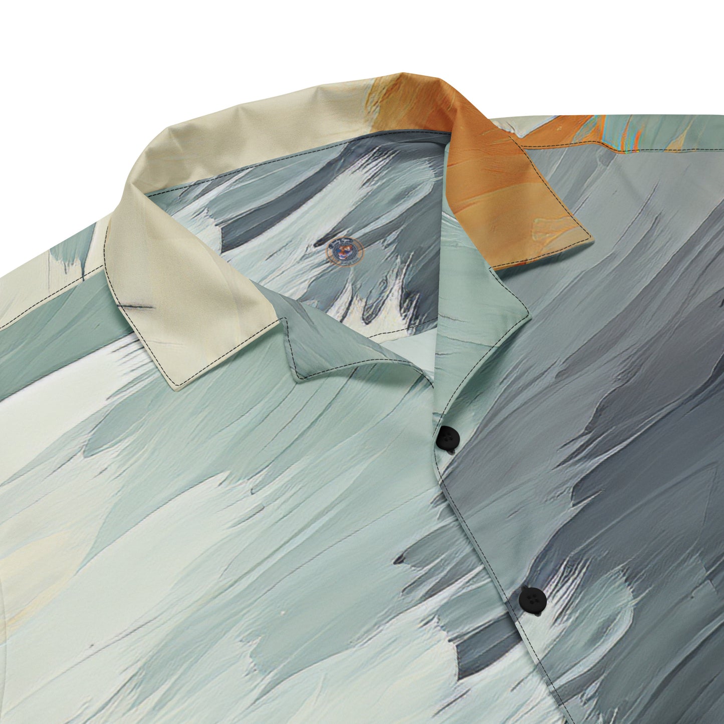 Funky Tiger® Brush Summer Shirt: Bold Style Meets Breezy Comfort