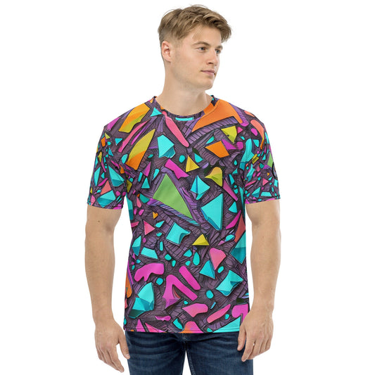 Funky Tiger® Men's Gem Shards T-shirt