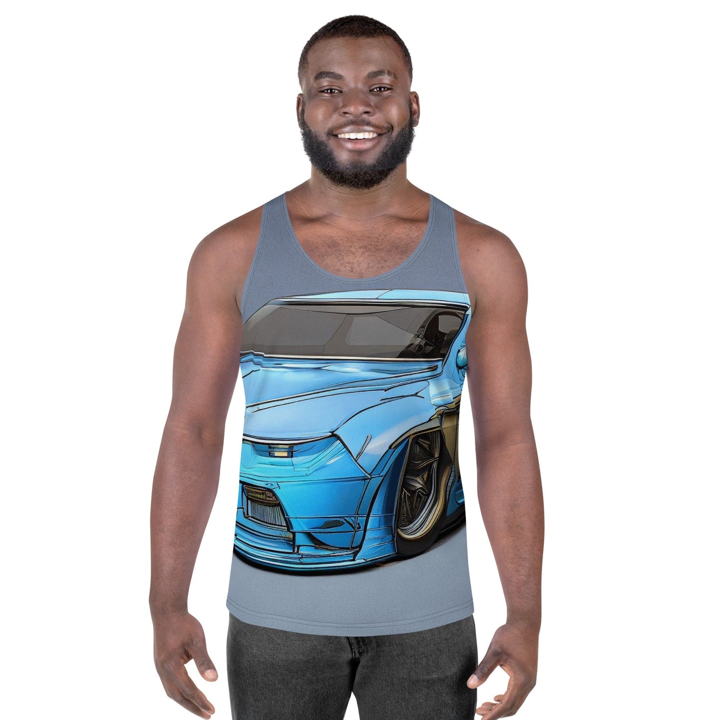 Funky Tiger® Muscle Power Muscle Tank Top