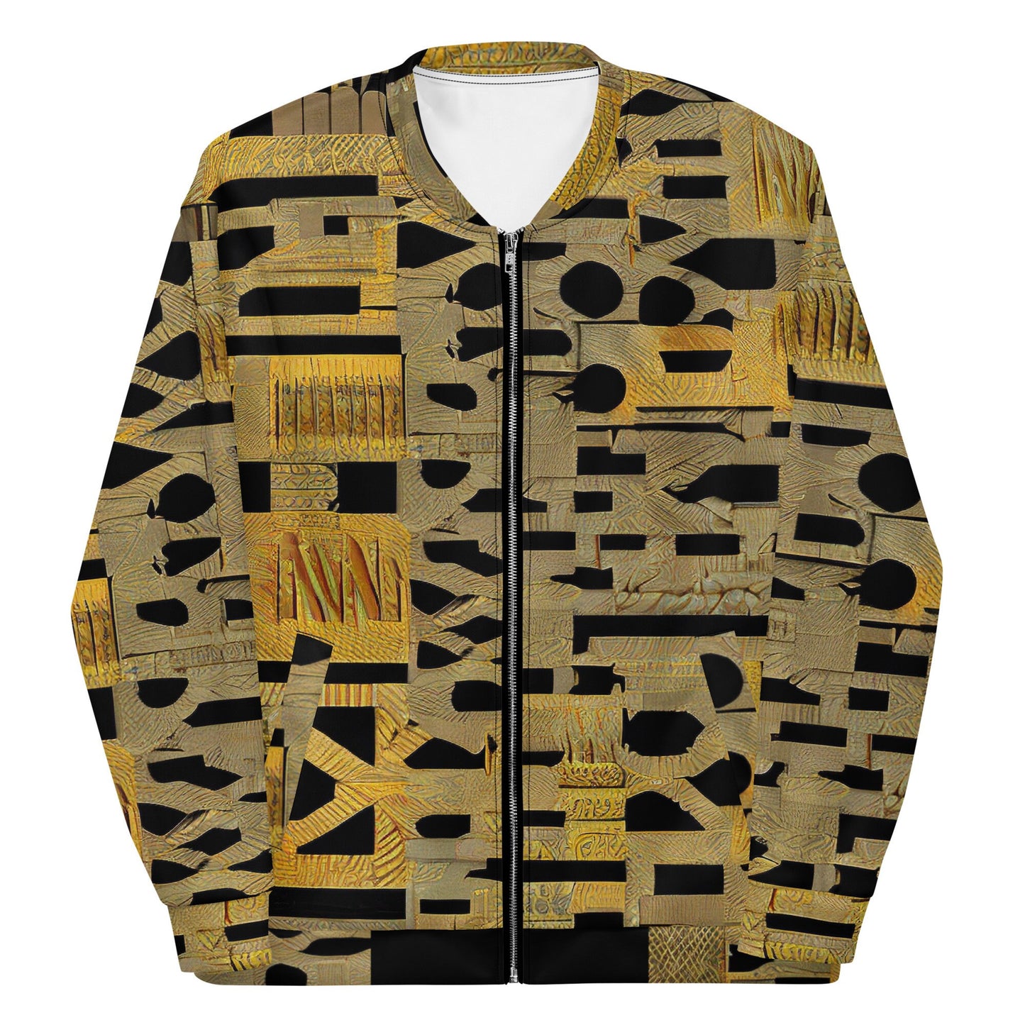 Funky Tiger® Mens Golden Mark Premium Bomber Jacket