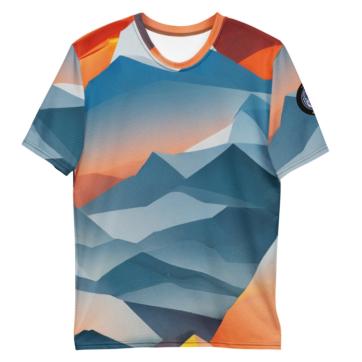 Funky Tiger® Men's Alpine Premium Polyester T-shirt