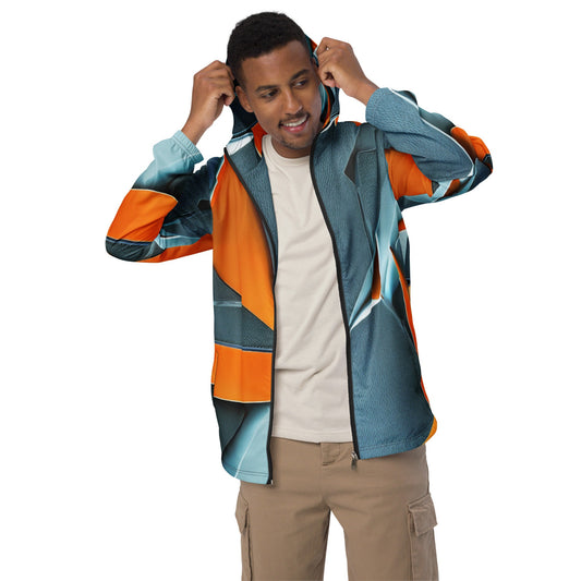 Funky Tiger® Men’s Genuine Peel Windbreaker Jacket