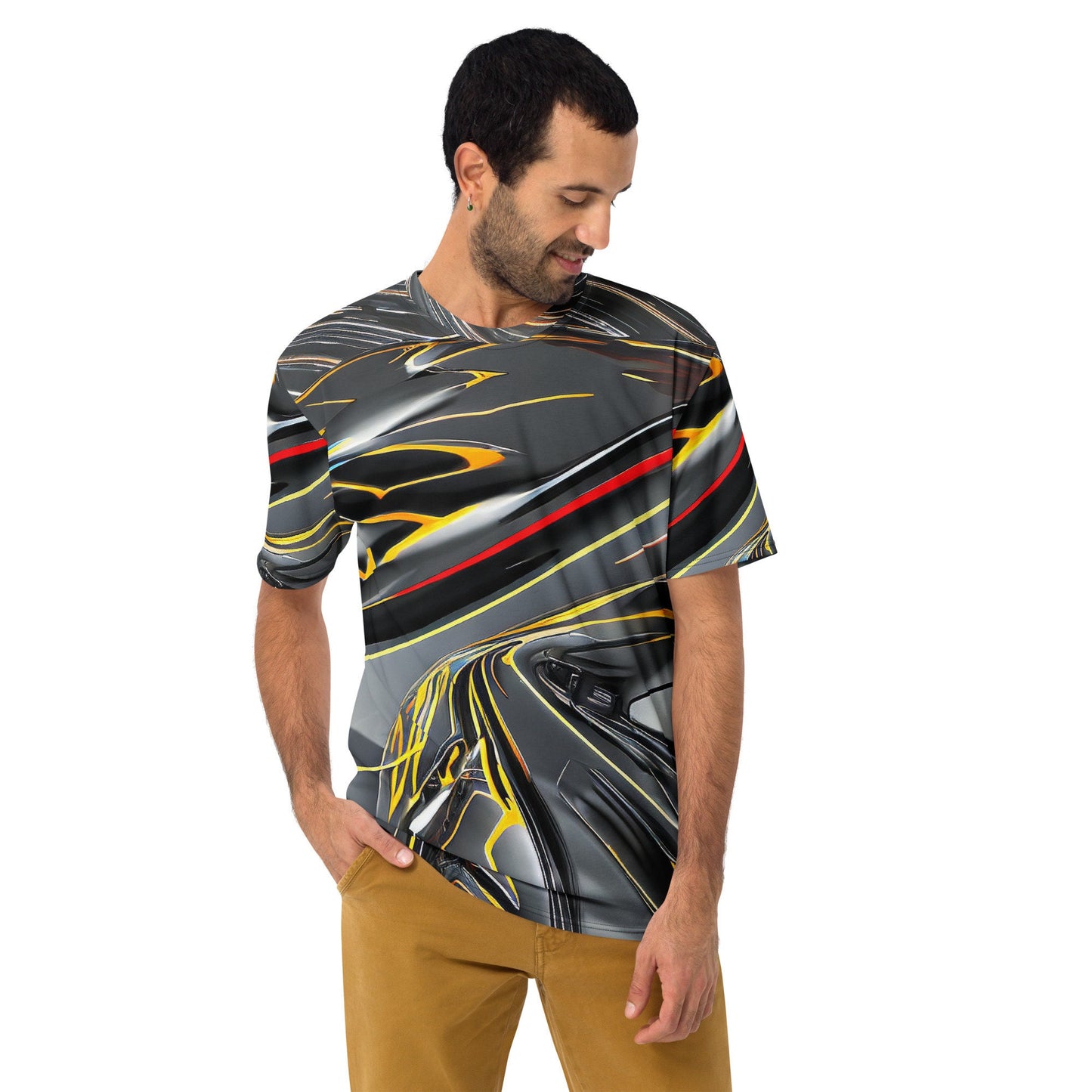 Funky Tiger® Men's Monaco Racing Premium T-Shirt
