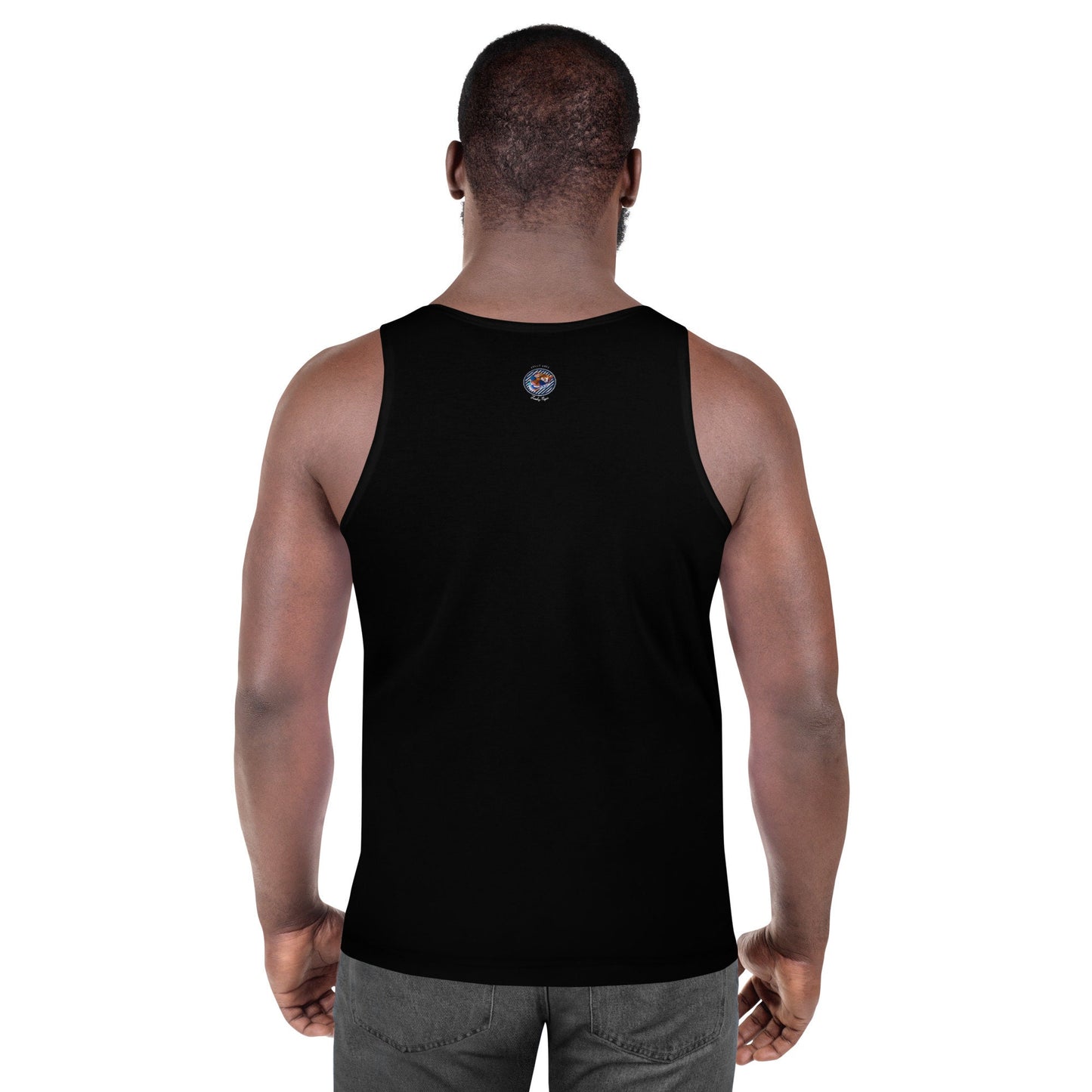 Funky Tiger® Men's Fireball Basketball Tank Top