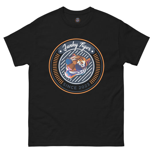 Funky Tiger® Men's Classic Logo T-Shirt - Black T-shirt for any occasion