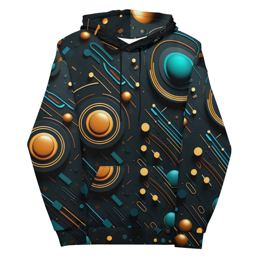 Funky Tiger® Gamer's Hoodie -Push Me Buttons