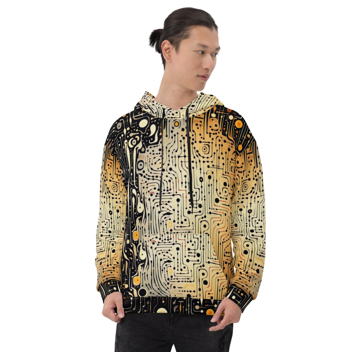 Funky Tiger® AstroLinx Hoodie, Cool Hoodie for Events, Parties, Gaming , Every Occasion,Fall