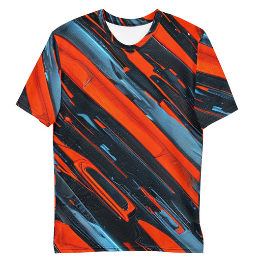 Funky Tiger® Men's Sleek Fiber Racing Premium T-shirt