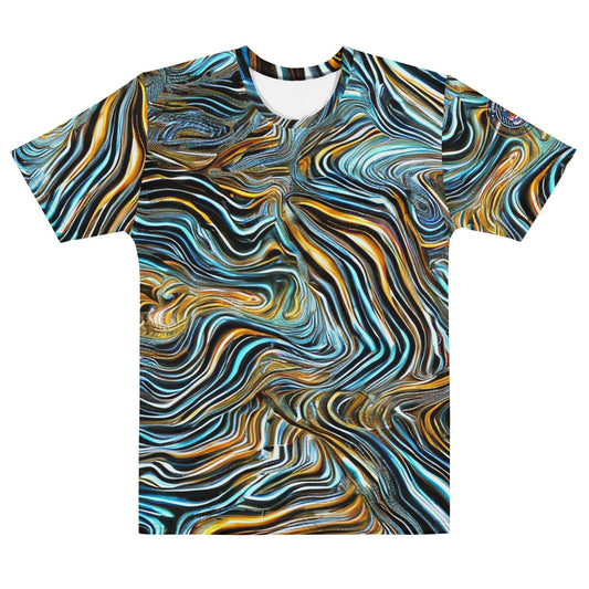 Funky Tiger® Men's Psychedelic Premium T-shirt