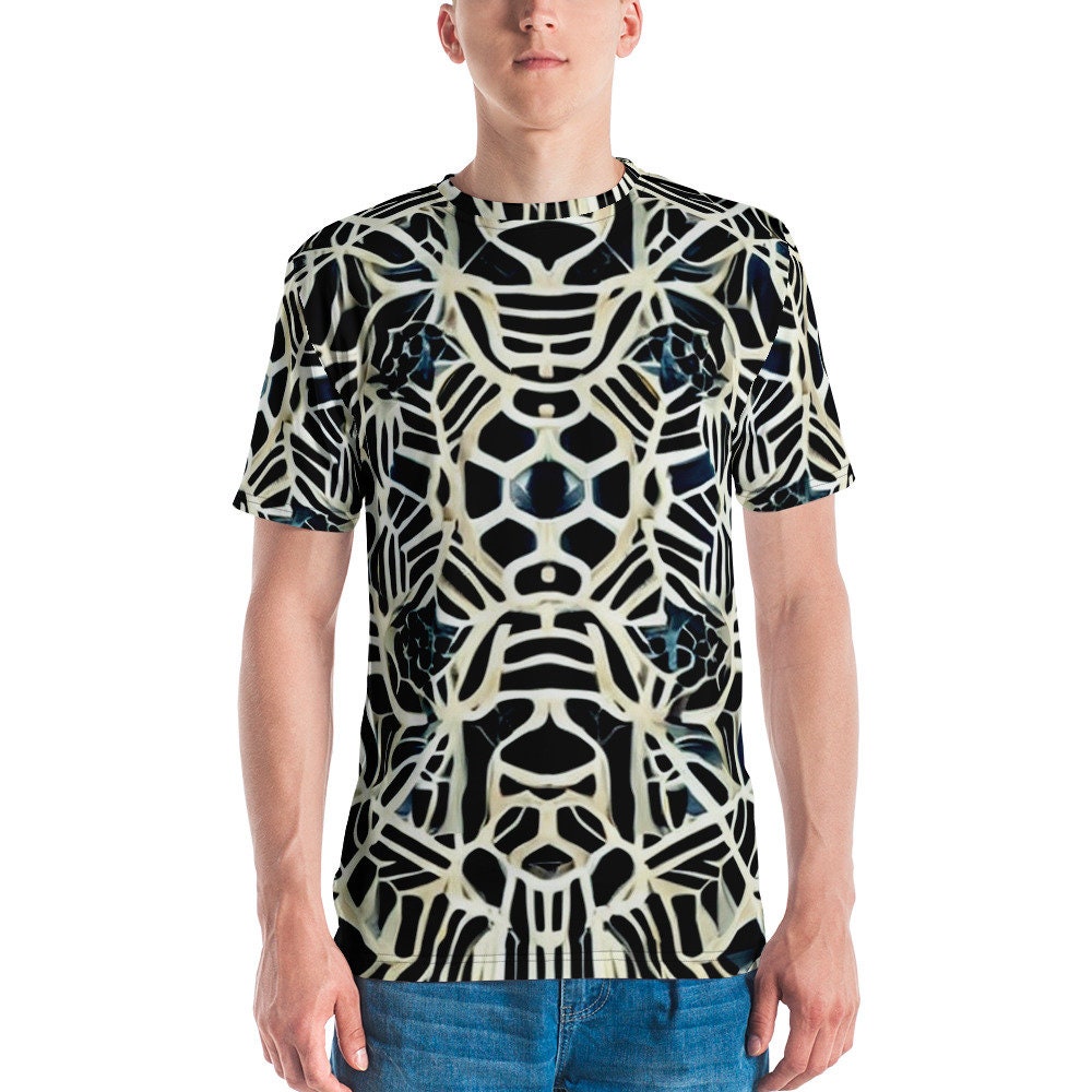 Funky Tiger Men's Beastly Premium Polyester T-shirt