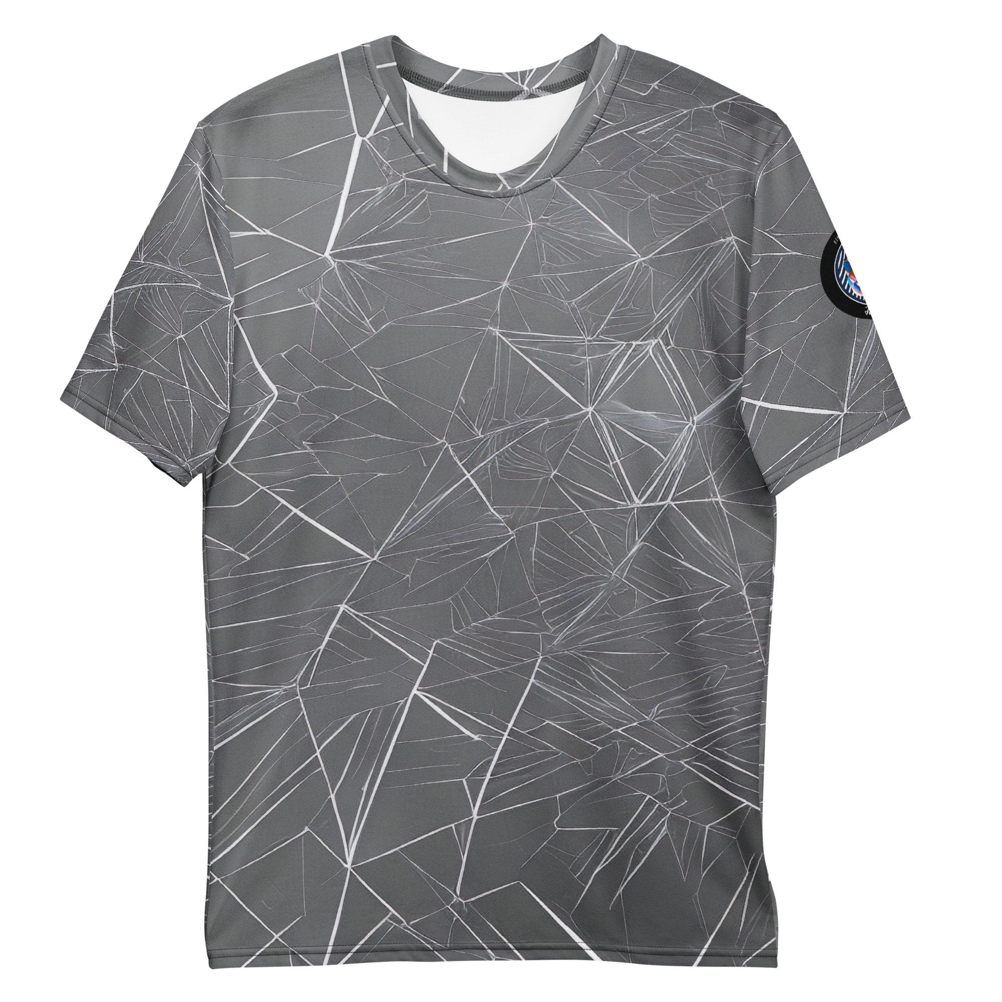 Funky Tiger Men's Slate Premium Polyester T-shirt – 5minitprints